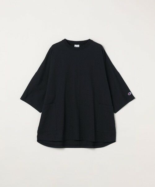 SHIPS / シップス Tシャツ | 【SHIPS any別注】Champion: ロゴ刺繍 ドルマン キャンプポケット Tシャツ◆ | 詳細20