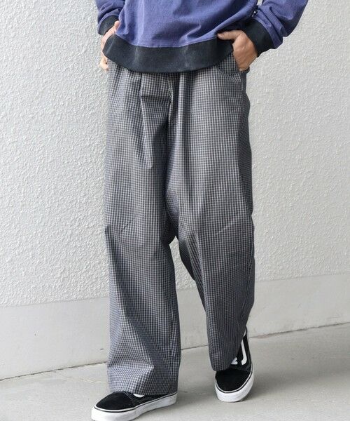 SHIPS / シップス その他パンツ | SHIPS any:〈洗濯機可能〉マイクロ チェック イージー パンツ(セットアップ対応)◆ | 詳細4