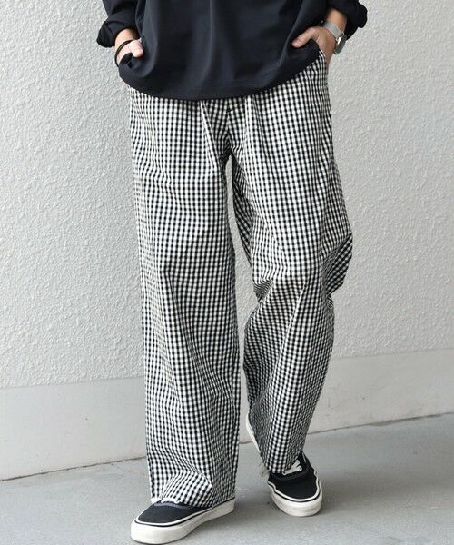 SHIPS / シップス その他パンツ | SHIPS any:〈洗濯機可能〉マイクロ チェック イージー パンツ(セットアップ対応)◆ | 詳細8