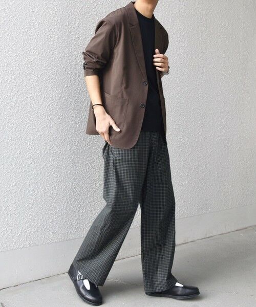 SHIPS / シップス その他パンツ | SHIPS any:〈洗濯機可能〉マイクロ チェック イージー パンツ(セットアップ対応)◆ | 詳細12