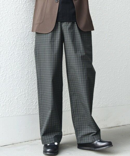 SHIPS / シップス その他パンツ | SHIPS any:〈洗濯機可能〉マイクロ チェック イージー パンツ(セットアップ対応)◆ | 詳細13