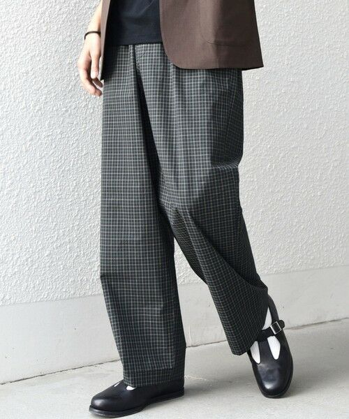 SHIPS / シップス その他パンツ | SHIPS any:〈洗濯機可能〉マイクロ チェック イージー パンツ(セットアップ対応)◆ | 詳細14