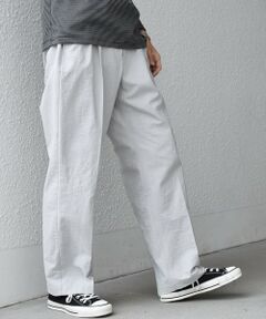 SHIPS / シップス その他パンツ | SHIPS any: コットン/ナイロン ワッシャー 2タック セミワイド イージー パンツ(セットアップ対応)◆