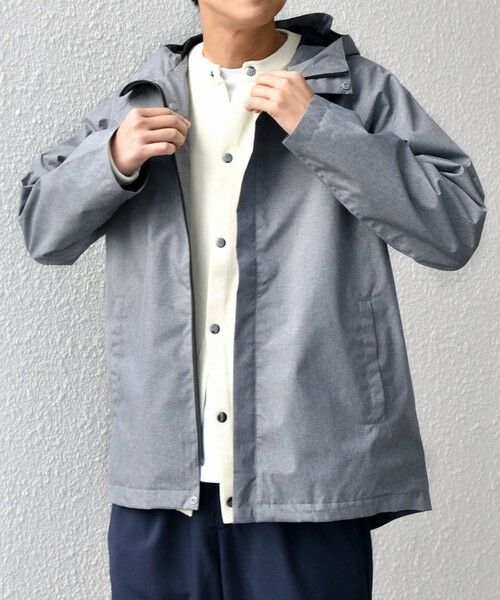 SHIPS / シップス ダッフルコート | 【WEB限定】SHIPS any:〈撥水/防風/洗濯機可能〉オールウェザー ミドル フード コート◆ | 詳細4