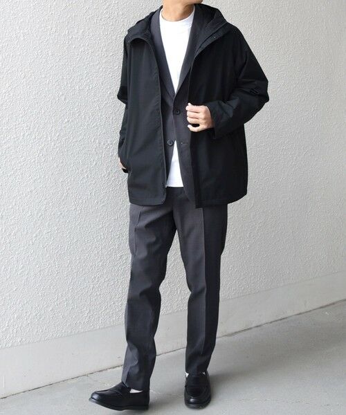 SHIPS / シップス ダッフルコート | 【WEB限定】SHIPS any:〈撥水/防風/洗濯機可能〉オールウェザー ミドル フード コート◆ | 詳細8