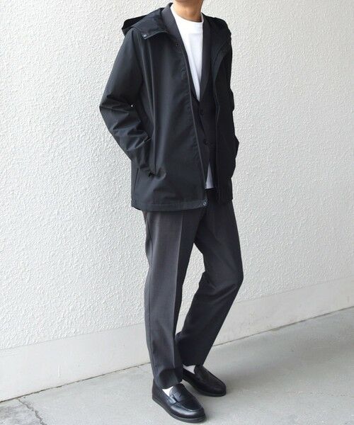 SHIPS / シップス ダッフルコート | 【WEB限定】SHIPS any:〈撥水/防風/洗濯機可能〉オールウェザー ミドル フード コート◆ | 詳細9