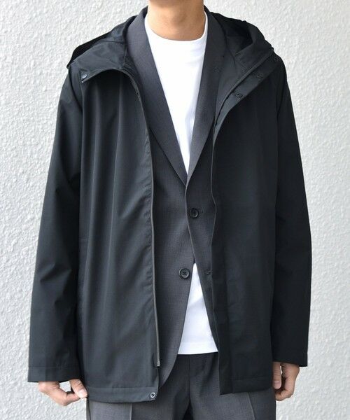 SHIPS / シップス ダッフルコート | 【WEB限定】SHIPS any:〈撥水/防風/洗濯機可能〉オールウェザー ミドル フード コート◆ | 詳細10