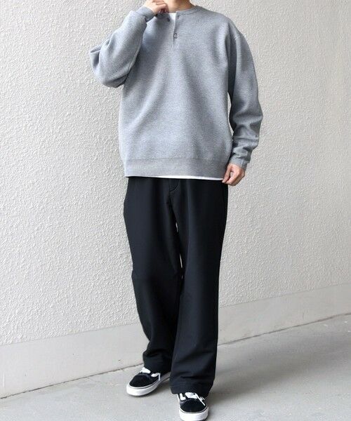 SHIPS / シップス ニット・セーター | SHIPS any:〈手洗い可能〉ミラノリブ コットンライク ヘンリーネック ニット◆ | 詳細6