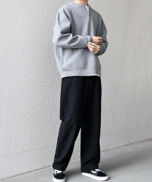 SHIPS / シップス ニット・セーター | SHIPS any:〈手洗い可能〉ミラノリブ コットンライク ヘンリーネック ニット◆ | 詳細7