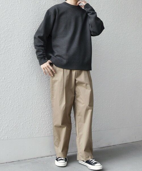 SHIPS / シップス ニット・セーター | SHIPS any:〈手洗い可能〉ミラノリブ コットンライク クルーネック ニット◆ | 詳細2