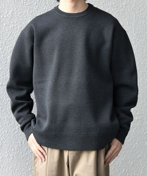 SHIPS / シップス ニット・セーター | SHIPS any:〈手洗い可能〉ミラノリブ コットンライク クルーネック ニット◆ | 詳細3