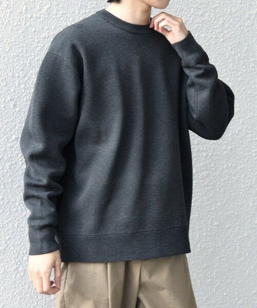SHIPS / シップス ニット・セーター | SHIPS any:〈手洗い可能〉ミラノリブ コットンライク クルーネック ニット◆ | 詳細5