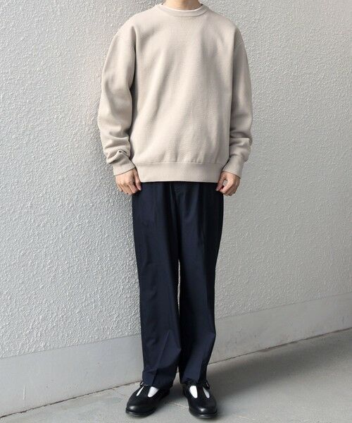 SHIPS / シップス ニット・セーター | SHIPS any:〈手洗い可能〉ミラノリブ コットンライク クルーネック ニット◆ | 詳細6