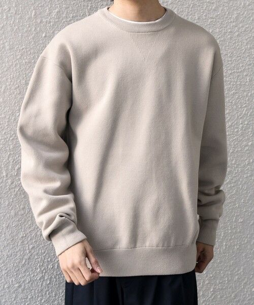 SHIPS / シップス ニット・セーター | SHIPS any:〈手洗い可能〉ミラノリブ コットンライク クルーネック ニット◆ | 詳細8