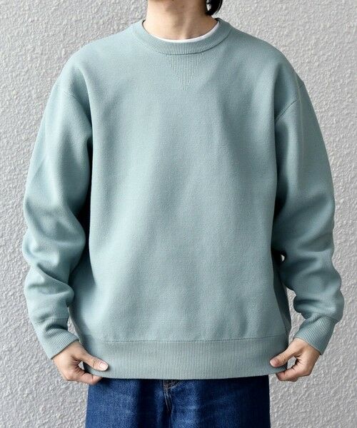SHIPS / シップス ニット・セーター | SHIPS any:〈手洗い可能〉ミラノリブ コットンライク クルーネック ニット◆ | 詳細13