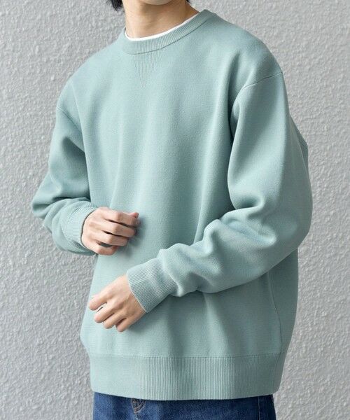 SHIPS / シップス ニット・セーター | SHIPS any:〈手洗い可能〉ミラノリブ コットンライク クルーネック ニット◆ | 詳細14