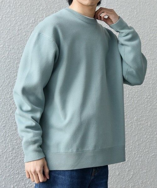 SHIPS / シップス ニット・セーター | SHIPS any:〈手洗い可能〉ミラノリブ コットンライク クルーネック ニット◆ | 詳細15