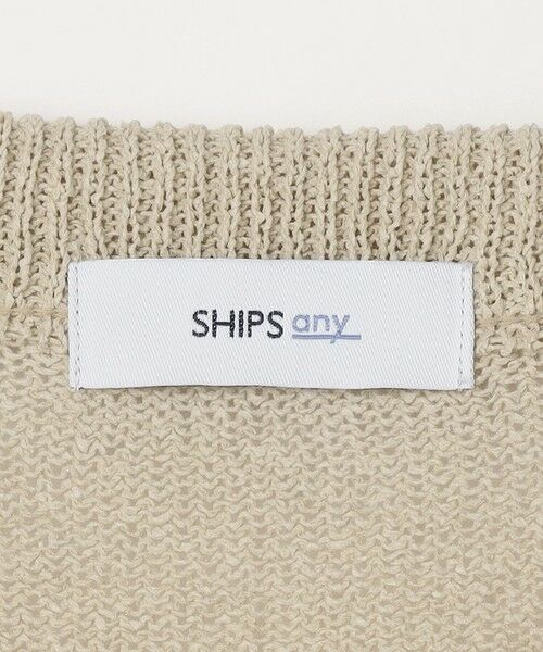 SHIPS / シップス ニット・セーター | SHIPS any: 〈手洗い可能〉JAPAN MADE ペーパーヤーン ハイゲージ クルーネック ニット◇ | 詳細15
