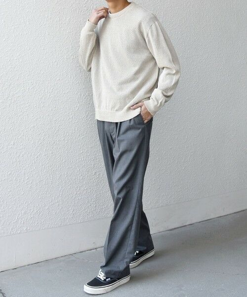 SHIPS / シップス ニット・セーター | SHIPS any:〈手洗い可能〉JAPAN MADE ペーパーヤーン ハイゲージ クルーネック ニット◆ | 詳細6