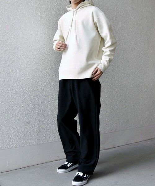 SHIPS / シップス パーカー | SHIPS any:〈手洗い可能〉ミラノリブ コットンライク ニット プルオーバー パーカー◆ | 詳細1