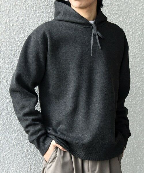 SHIPS / シップス パーカー | SHIPS any:〈手洗い可能〉ミラノリブ コットンライク ニット プルオーバー パーカー◆ | 詳細10