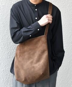 SHIPS / シップス ショルダーバッグ | SHIPS any: スエード コンビ ショルダーバッグ◆