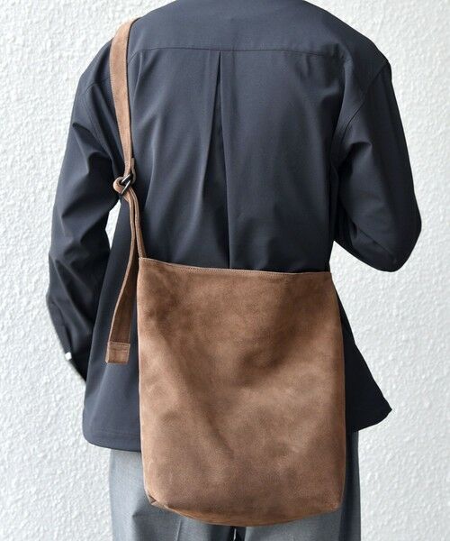 SHIPS / シップス ショルダーバッグ | SHIPS any: スエード コンビ ショルダーバッグ◆ | 詳細3