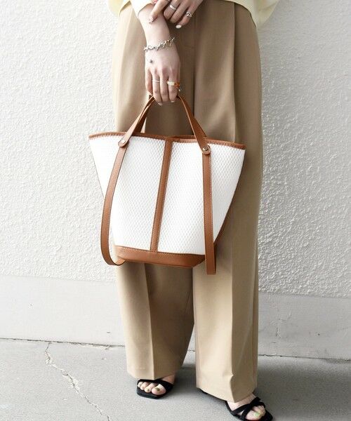 SHIPS / シップス トートバッグ | 《予約》SHIPS any: 3WAY シアー バケツ トート バッグ | 詳細6