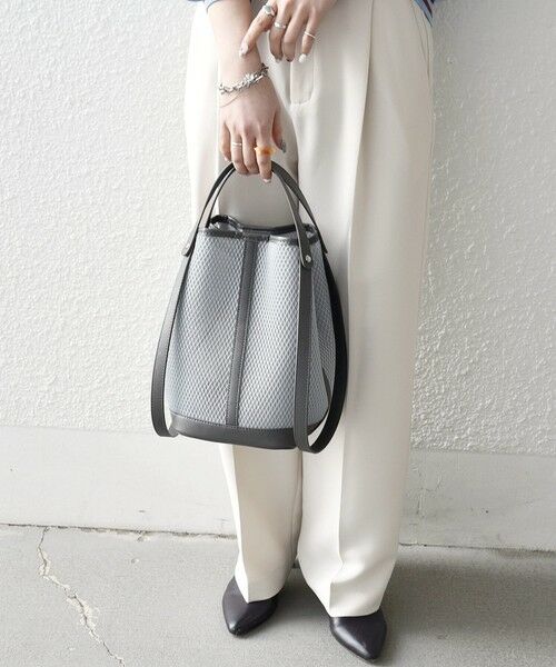 SHIPS / シップス トートバッグ | 《予約》SHIPS any: 3WAY シアー バケツ トート バッグ | 詳細8