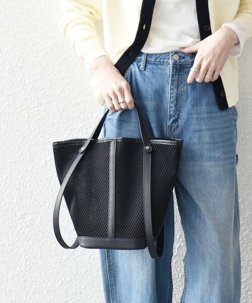 SHIPS / シップス トートバッグ | 《予約》SHIPS any: 3WAY シアー バケツ トート バッグ | 詳細18