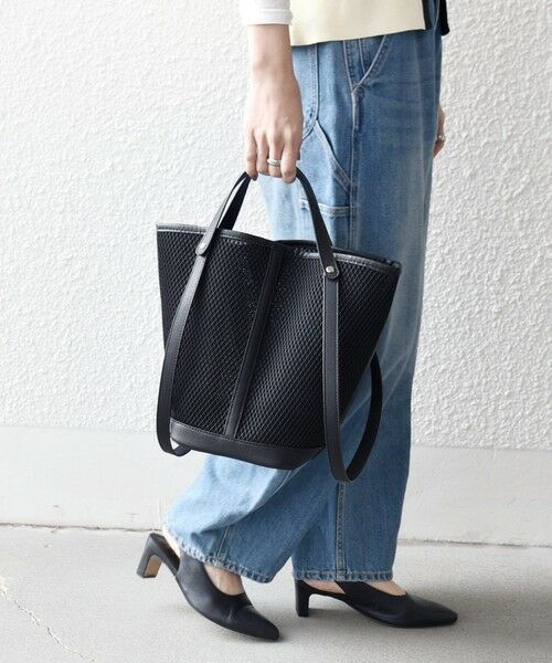 SHIPS / シップス トートバッグ | 《予約》SHIPS any: 3WAY シアー バケツ トート バッグ | 詳細19