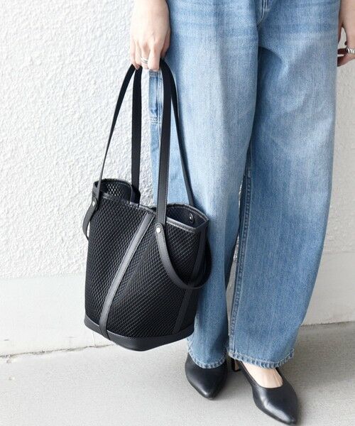 SHIPS / シップス トートバッグ | 《予約》SHIPS any: 3WAY シアー バケツ トート バッグ | 詳細21