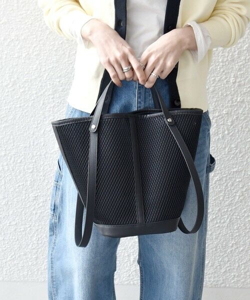 SHIPS / シップス トートバッグ | 《予約》SHIPS any: 3WAY シアー バケツ トート バッグ | 詳細17