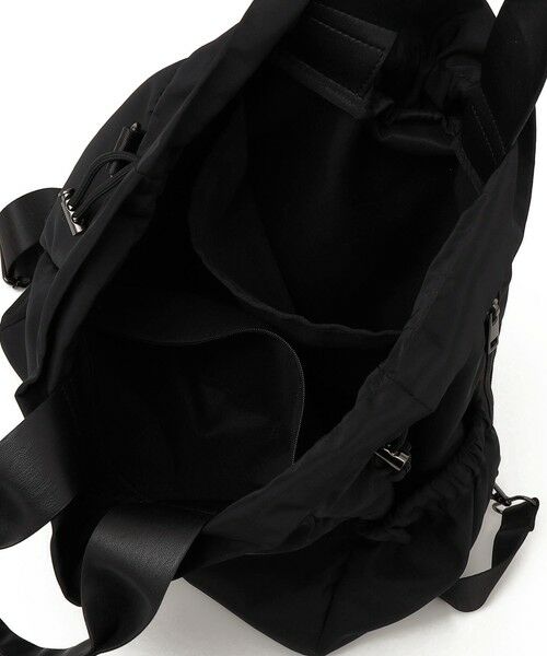 SHIPS / シップス トートバッグ | SHIPS any: 3WAY ドロスト ギャザー A4 リュックサック トートバッグ | 詳細18