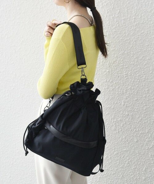 SHIPS / シップス トートバッグ | SHIPS any: 3WAY ドロスト ギャザー A4 リュックサック トートバッグ | 詳細5