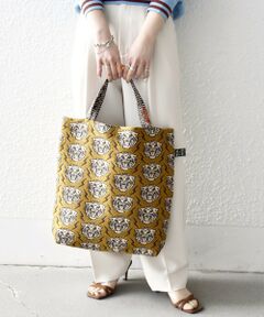 SHIPS / シップス トートバッグ | 《予約》BINDU: A4 デザイン ジャカード トート バッグ