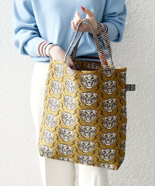 SHIPS / シップス トートバッグ | 《予約》BINDU: A4 デザイン ジャカード トート バッグ | 詳細3