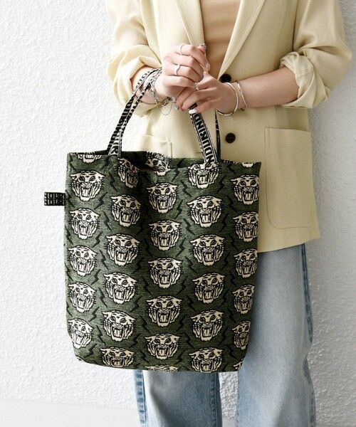 SHIPS / シップス トートバッグ | BINDU: A4 デザイン ジャカード トート バッグ | 詳細6