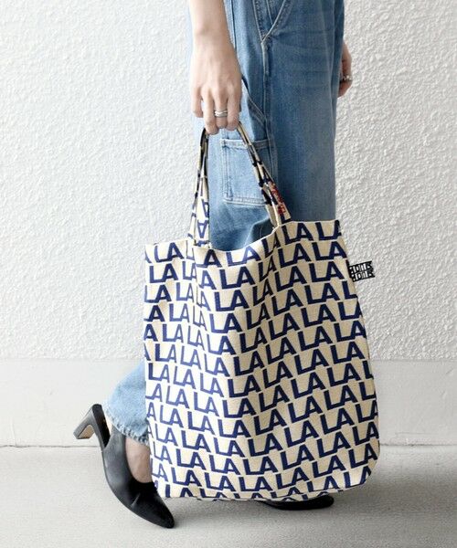 SHIPS / シップス トートバッグ | 《予約》BINDU: A4 デザイン ジャカード トート バッグ | 詳細7