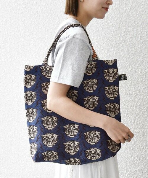 SHIPS / シップス トートバッグ | 《一部追加予約》BINDU: A4 デザイン ジャカード トート バッグ | 詳細20