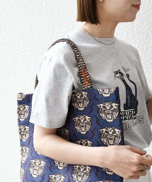 SHIPS / シップス トートバッグ | 《一部追加予約》BINDU: A4 デザイン ジャカード トート バッグ | 詳細21