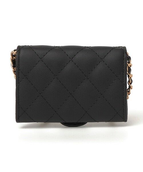 SHIPS / シップス ショルダーバッグ | VELETTO: キルティング チェーン ミニ ショルダー バッグ （ブラック） | 詳細1