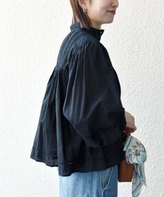 SHIPS / シップス シャツ・ブラウス | 《予約》SHIPS any:〈洗濯機可能〉キャンブリック スタンドカラー レース シャツ ブラウス