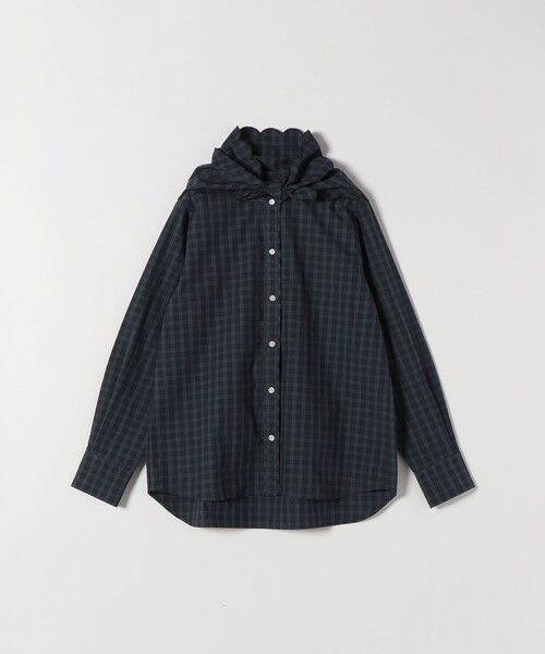 SHIPS / シップス シャツ・ブラウス | 《予約》SHIPS any:〈洗濯機可能〉スカラップ スカーフ付 バンドカラー シャツ | 詳細20