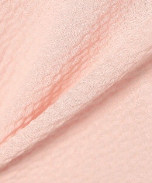 SHIPS / シップス シャツ・ブラウス | 《予約》SHIPS any:〈洗濯機可能〉サッカー バック リボン 配色 シャツ ブラウス | 詳細24