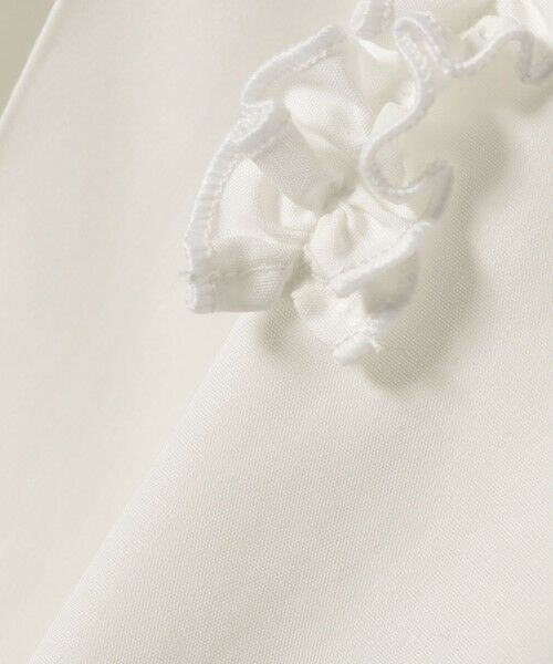 SHIPS / シップス シャツ・ブラウス | 《予約》SHIPS any:〈洗濯機可能〉REPREVE フリル クルーネック Aライン ブラウス | 詳細10