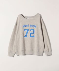 SHIPS / シップス スウェット | SHIPS any:〈洗濯機可能〉USAコットン 裏毛 ナンバリング ルーズ スウェット