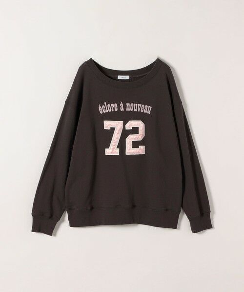 SHIPS / シップス スウェット | 《予約》SHIPS any:〈洗濯機可能〉USAコットン 裏毛 ナンバリング ルーズ スウェット | 詳細26