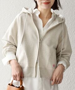 SHIPS / シップス パーカー | 《予約》SHIPS any:〈洗濯機可能〉USAコットン 裏毛 ジップ コンパクト パーカー