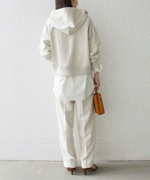 SHIPS / シップス パーカー | 《予約》SHIPS any:〈洗濯機可能〉USAコットン 裏毛 ジップ コンパクト パーカー | 詳細2